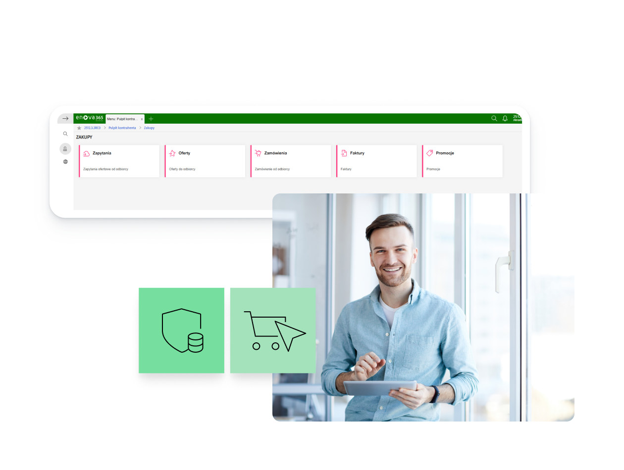 Pulpit Kontrahenta B2B – faktury, należności i zamówienia online w systemie enova365
