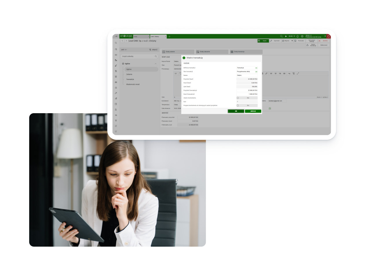 Automatyzacja procesów biznesowych z wykorzystaniem Workflow w module CRM enova365