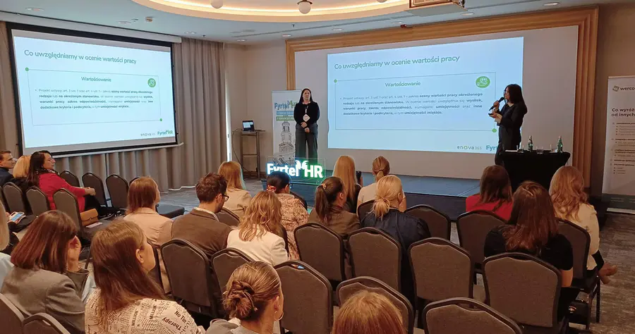 Konferencja fyrtel HR luka placowa wartosciowanie stanowisk w enova365